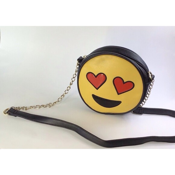 Olivia Muller Emoji Purse,Crossbody,chain Strap,read - Picture 4 of 4